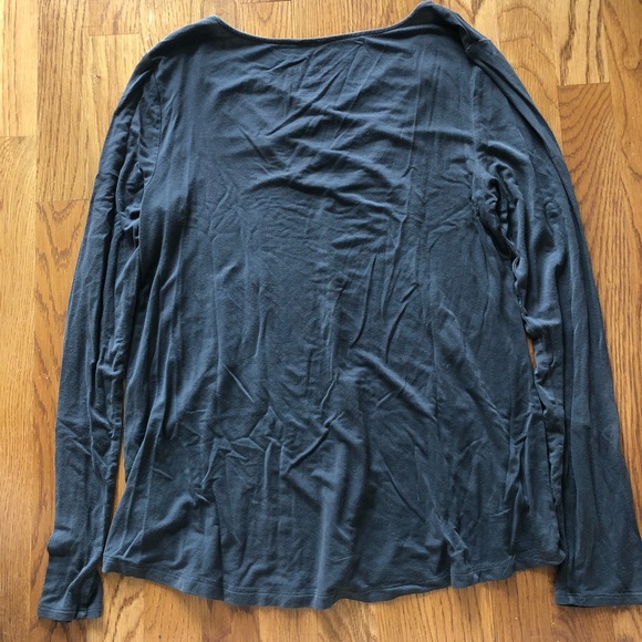 American Eagle Gray Long Sleeve - Picture 4 of 5